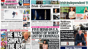 What the papers say: Saturday's front pages
