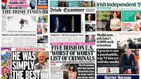What the papers say: Saturday's front pages