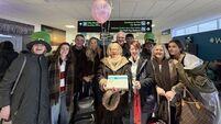 Ireland West Airport Knock passenger celebrates a very special occasion