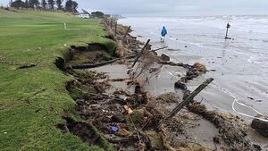 Meath community rallies to stop pitch and putt club from falling into sea