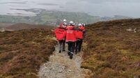 'Speedy recovery' - Woman assisted down from Croagh Patrick following fall