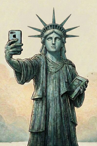 In the United States today, we are seeing a republic in retreat. Illustration: Conor McGuire