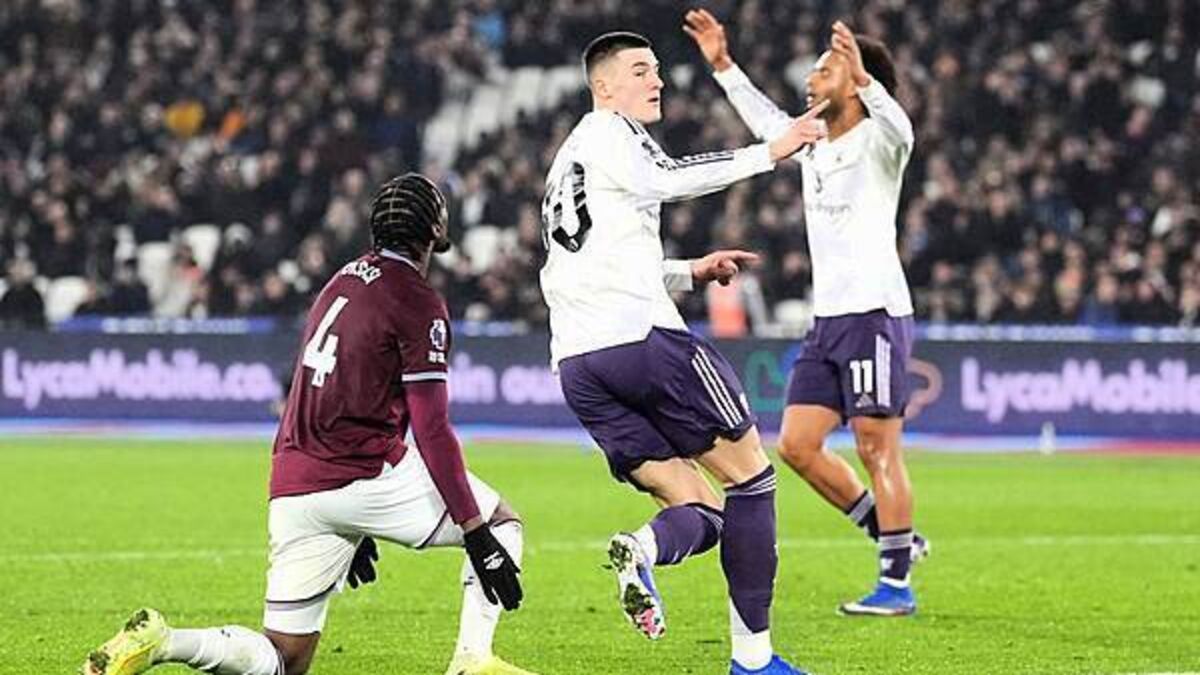 Benjamin Sesko’s late goal rescues a point for Man Utd at West Ham
