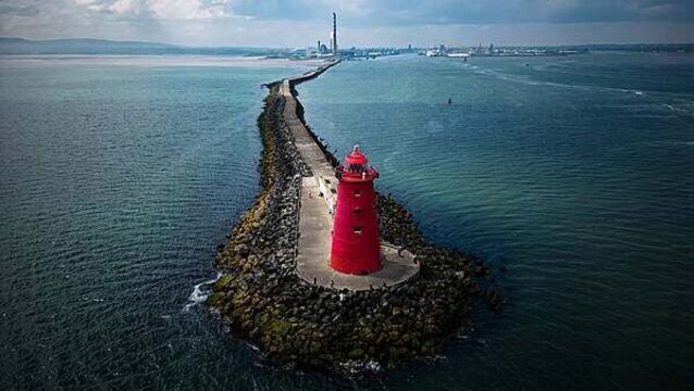 Dublin's Great South Wall partially closed for storm damage repairs