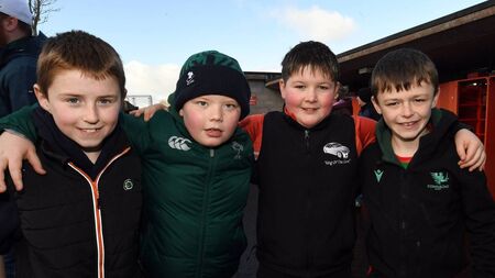 Local Notes: Davitts GAA supporters cheer on Mayo in Castlebar last week.