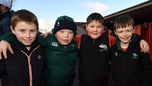 Local Notes: Davitts GAA supporters cheer on Mayo in Castlebar last week.