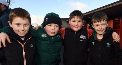 Local Notes: Davitts GAA supporters cheer on Mayo in Castlebar last week.