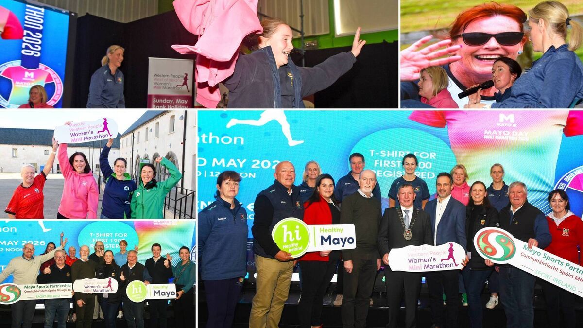 As It Happened: 2026 Mayo.ie Western People Women's Mini Marathon launch in Ballina