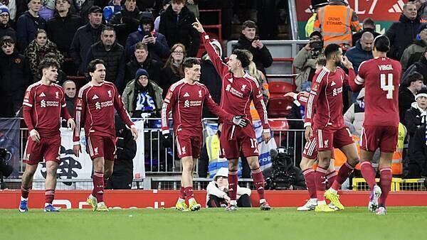 Liverpool cruise into FA Cup fifth round after easing past Brighton at Anfield