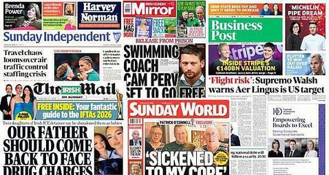 What the papers say: Sunday's front pages