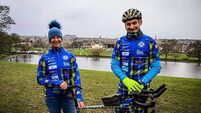 Wife of Doddie Weir takes on 750-mile cycle to raise money for his charity
