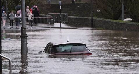 New flood warning for seven counties amid more heavy rain