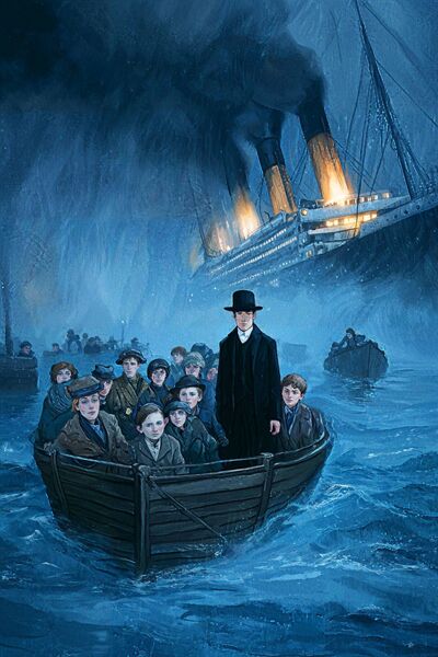 Ismay's decision to climb onto the last lifeboat instead of going down with his ship was to haunt him for the rest of his days. Illustration: Conor McGuire