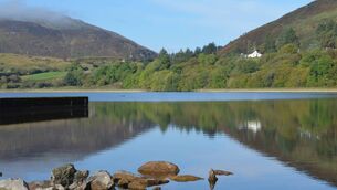 <p>The church is nestled in a stunning location on the shores of Lough Talt. 	Picture: Pat McCarrick</p>