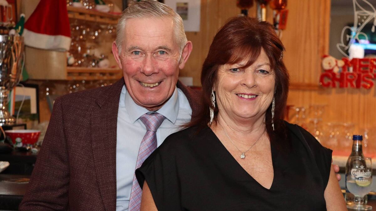 Local Notes: Enjoying the Cill Chomain GAA Club awards.