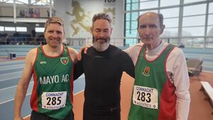 Mayo AC sweep up the medals at Connacht Indoor Championships