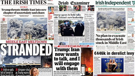 What the papers say: Monday's front pages