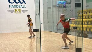 <p>Niall Joyce has advanced to the final of the All-Ireland Intermediate Handball Championship after a thrilling semi-final win against the fancied Kyle Jordan.</p>