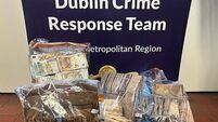 Man (40s) charged after over €188k of cash and drugs seized in Co Dublin