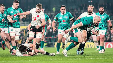 As it happened: Ireland battle for victory over Wales