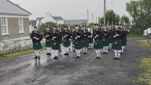 <p>The famous Keel Pipe Band marks its 80th anniversary this year.</p>