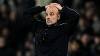 Pep Guardiola set for touchline ban as he fumes over refereeing decision