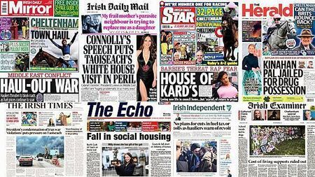 What the papers say: Monday's front pages