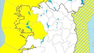 <p>A Status Yellow Wind warning has been issued for Mayo.</p>