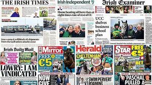 What the papers say: Wednesday's front pages
