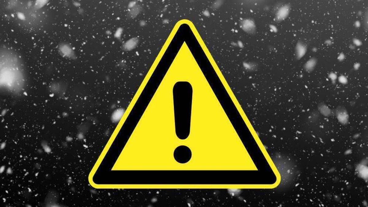 ALERT: Snow weather warning issued for Mayo