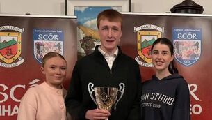 <p>Comhghairdeachas mór le Ríona Foote, Sean Healy and Aisling Hyland, winners of the Ceol Uirlise (Instrumental music) at Scór Sinsear Mhaigh Eo. They will now represent Swinford GAA and Mayo in the Connacht final in Tubbercurry on March 21.</p>