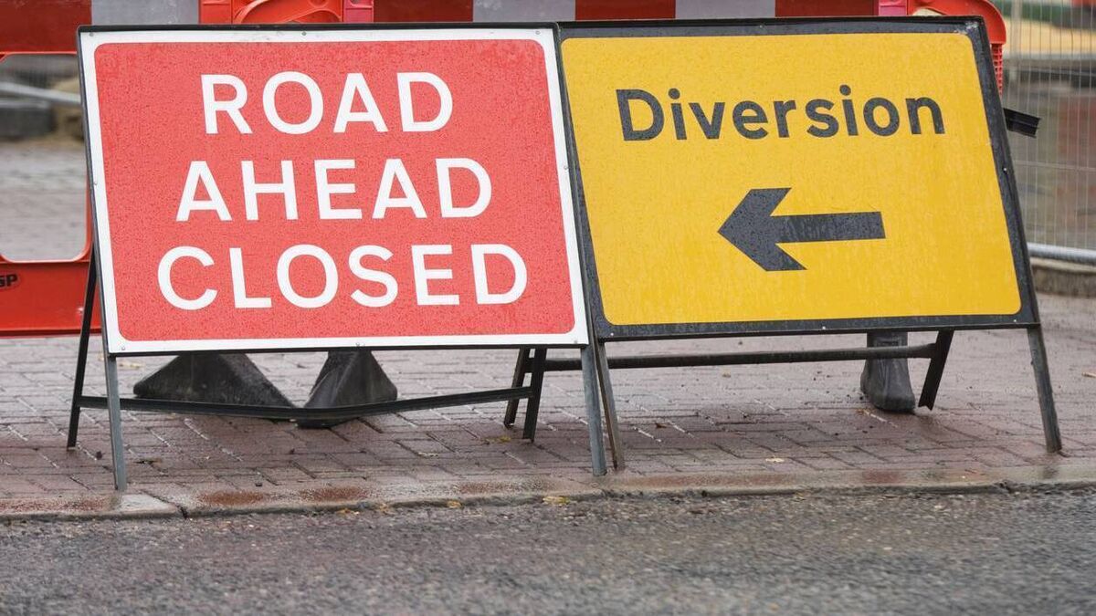 Mayo road closed following road traffic accident