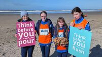 Local Notes: Students take part in Clean Coasts and the Creative Cluster initiative on Enniscrone beach.