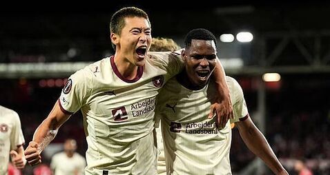 Nottingham Forest suffer first-leg loss to Midtjylland