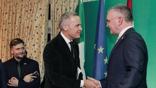 <p>Minister for Rural and Community Development and the Gaeltacht, Dara Calleary, was joined by Prime Minister of Canada, Mark Carney, and his wife Diana, at the official St. Patrick’s Day reception in Ottawa.</p>