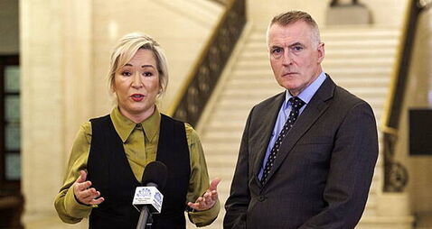 DUP accused of pursuing ‘wrecker’s agenda’ in Executive by Sinn Féin chairman
