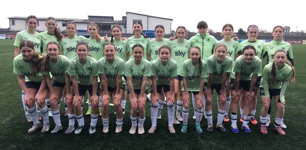 Pictured is the Republic of Ireland under-15 squad for the Bob Docherty Cup