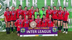 <p>Mayo, Subway SFAI Inter-League under-14 girls champions.</p>