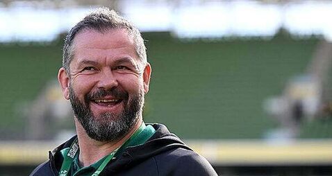 Andy Farrell says talks about his Ireland future ‘won’t be too far away’