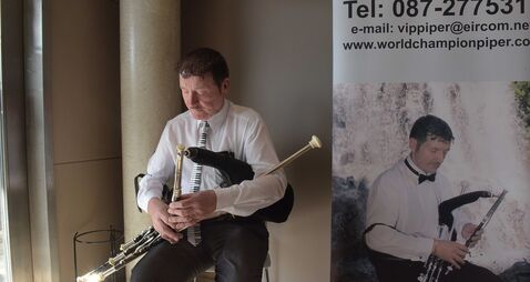 Mayo musician plays at funeral of Irish Olympic great