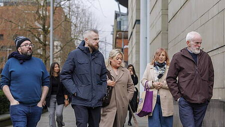 Messages between Natalie McNally and murder accused ‘had no trace of argument’