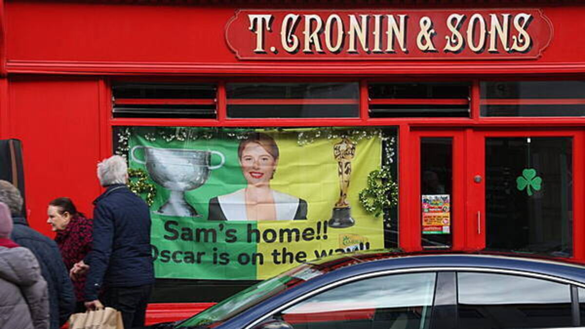 ‘She’ll get same welcome as Kerry team’, say residents after Buckley’s Oscar win