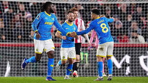 Amad Diallo double ends Manchester United’s year-long wait for a European win