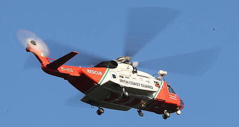 Crew member evacuated by helicopter from container ship off Cork coast