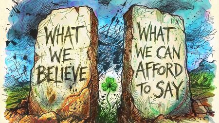 Shamrock ceremony is rooted in an illusion