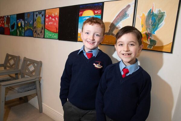 Pictured at the launch are Aaron O'Malley and Jack Thomas. 