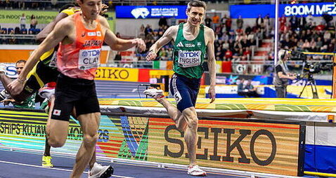 Mark English misses out on 800m final in World Indoor championship