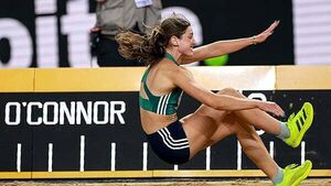 Kate O'Connor in pentathlon silver medal spot with one event remaining