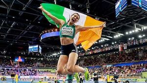 Kate O'Connor wins bronze in pentathlon at World Indoor Championships