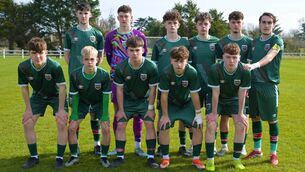 <p>The Mayo FC U20 team who played Athlone Town at Umbro Park, Milebush on Saturday, falling to a 1-0 defeat at the hands of the Midlanders.</p> <p>The Mayo FC U20 team who played Athlone Town at Umbro Park, Milebush on Saturday, falling to a 1-0 defeat at the hands of the Midlanders.</p>